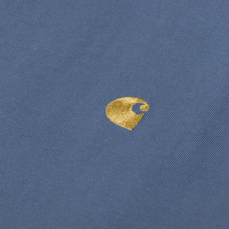 Carhartt WIP Chase T Shirt Angelite Gold-2