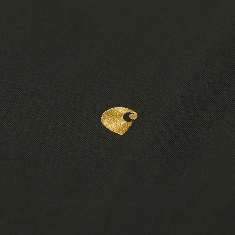 Carhartt WIP Chase T Shirt Olive Gold-2