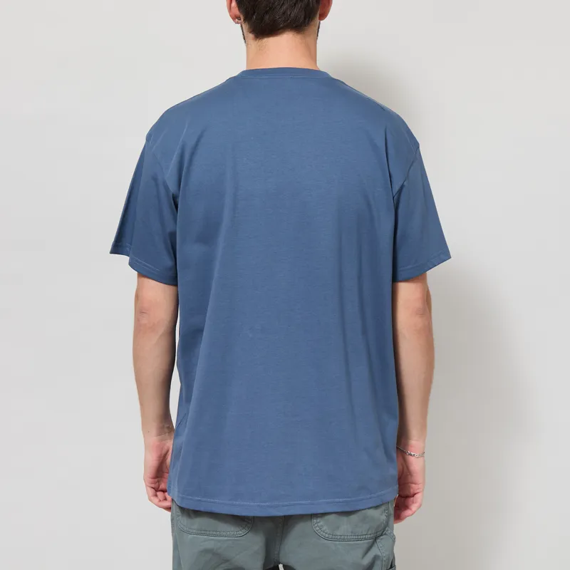Carhartt WIP Chase T Shirt Icesheet Gold-2