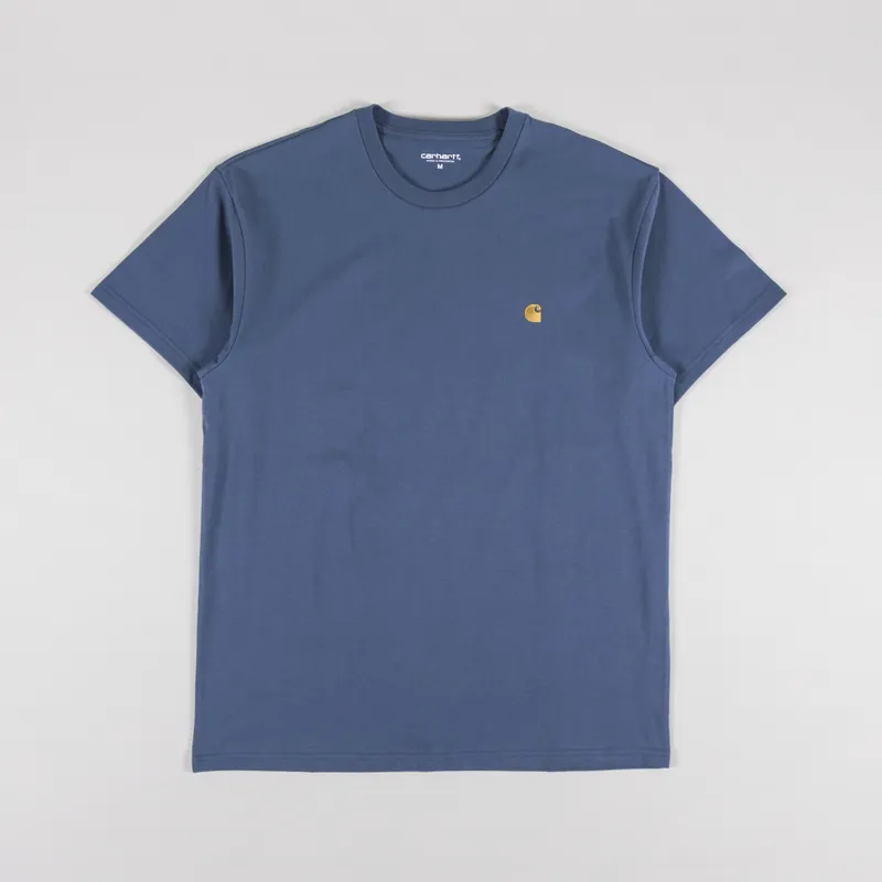 Carhartt WIP Chase T Shirt Positano Gold