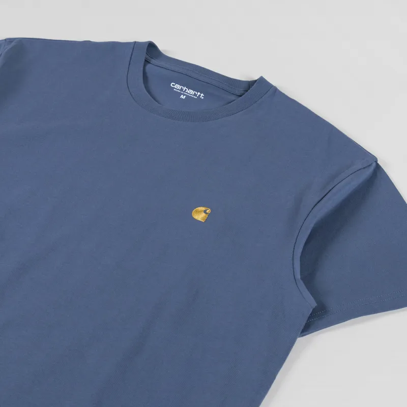 Carhartt WIP Chase T Shirt Positano Gold-1