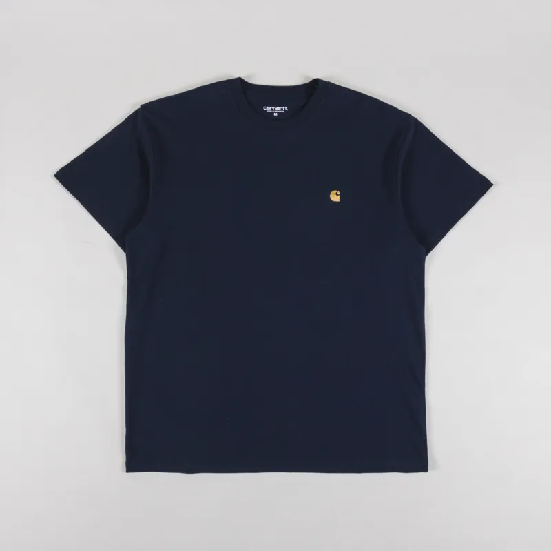 Carhartt WIP Chase T Shirt Mizar Gold