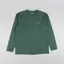 Carhartt WIP Long Sleeve Chase T Shirt Duck Green Gold