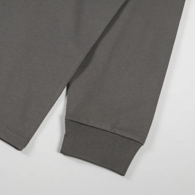 Carhartt WIP Long Sleeve Chase T Shirt Shungite Gold-4