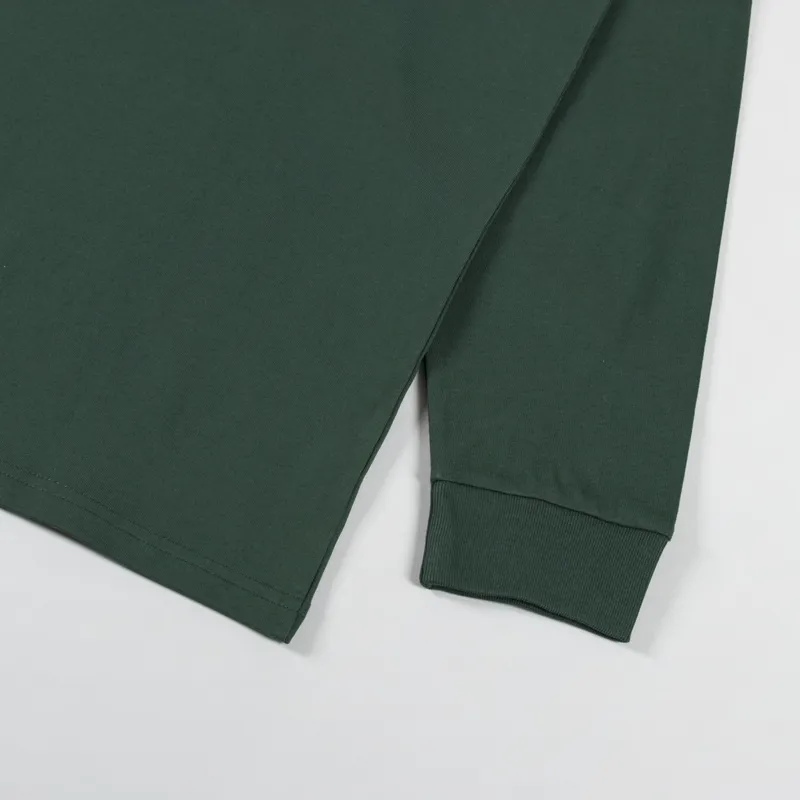 Carhartt WIP Long Sleeve Chase T Shirt Sycamore Tree Gold-6