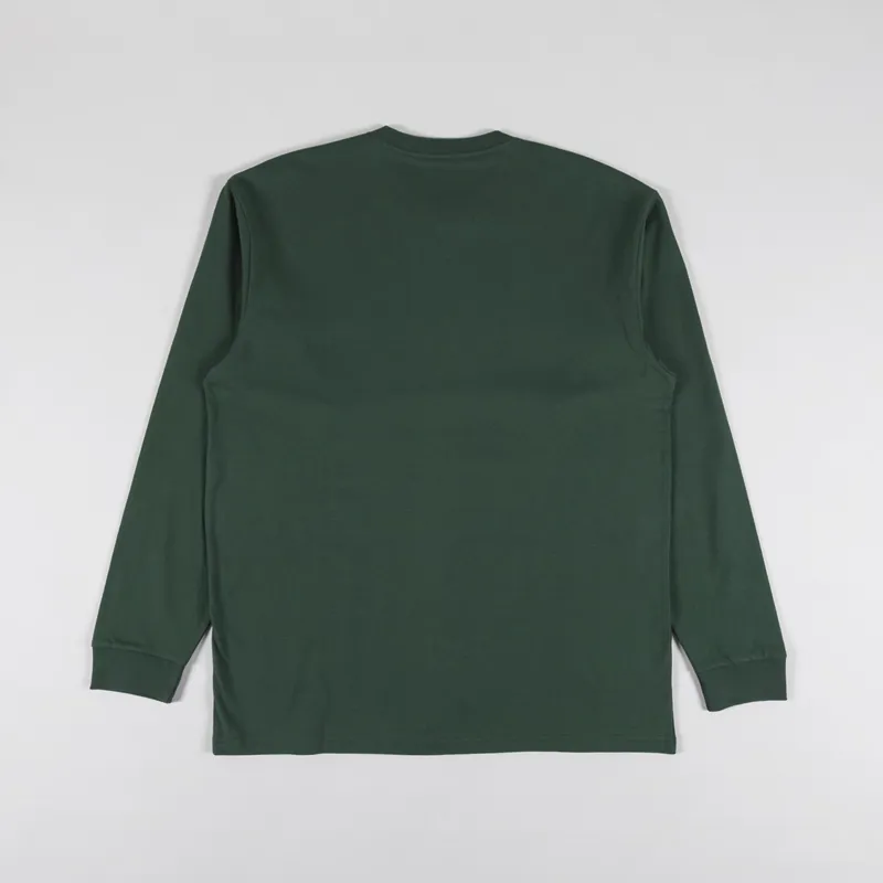 Carhartt WIP Long Sleeve Chase T Shirt Sycamore Tree Gold-1