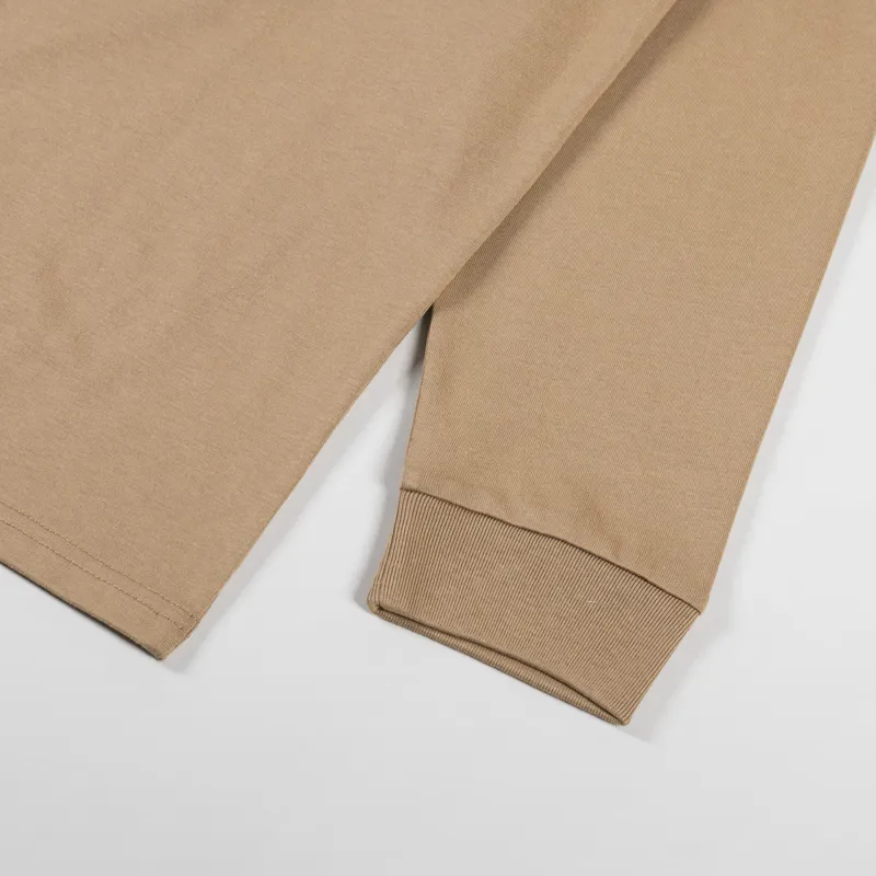 Carhartt WIP Long Sleeve Chase T Shirt Peanut Gold-6