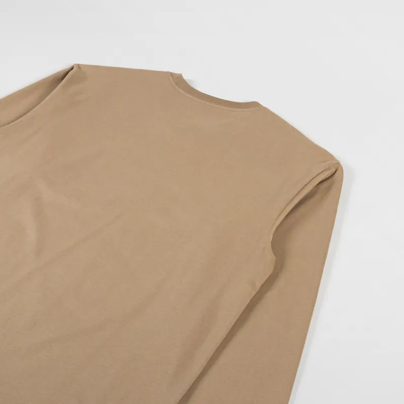 Carhartt WIP Long Sleeve Chase T Shirt Peanut Gold-3