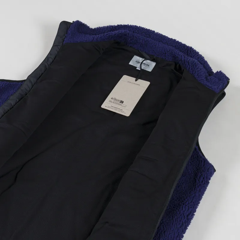 Carhartt WIP Prentis Vest Liner Aura Black-4