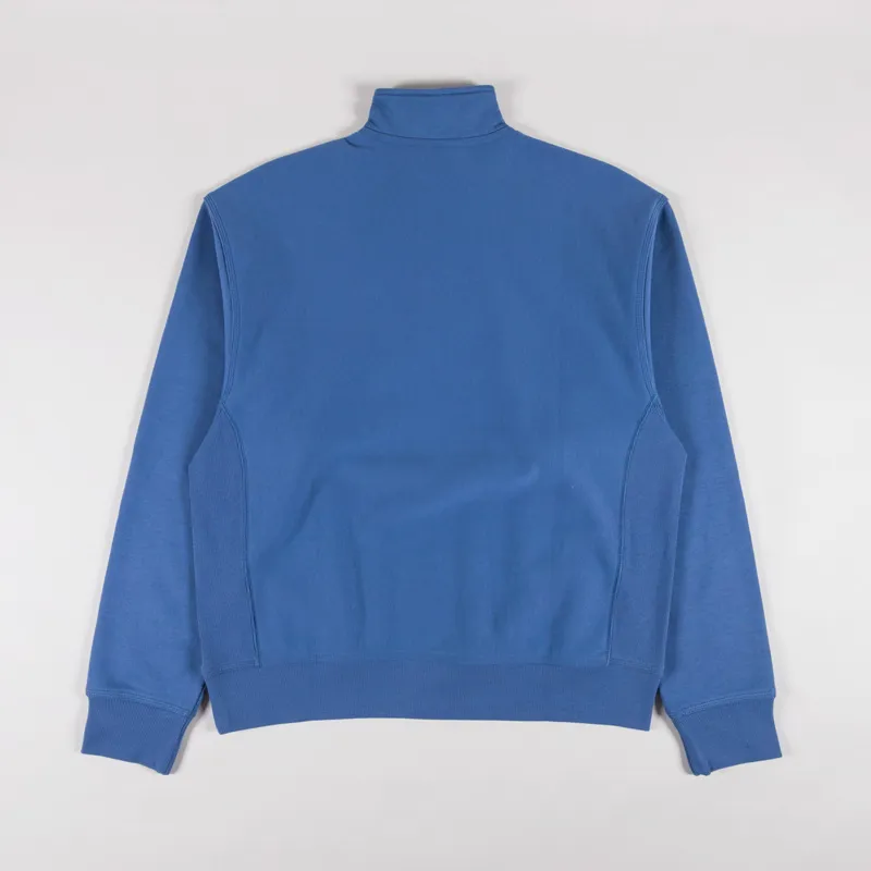 Carhartt WIP Half Zip American Script Sweat Sorrent-1