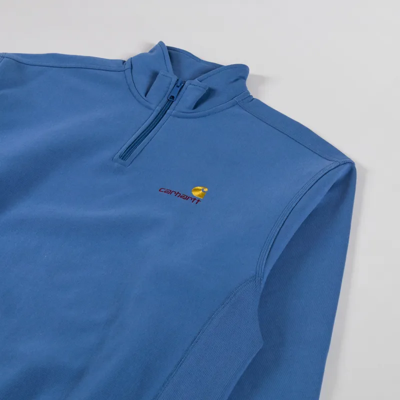 Carhartt WIP Half Zip American Script Sweat Sorrent-2