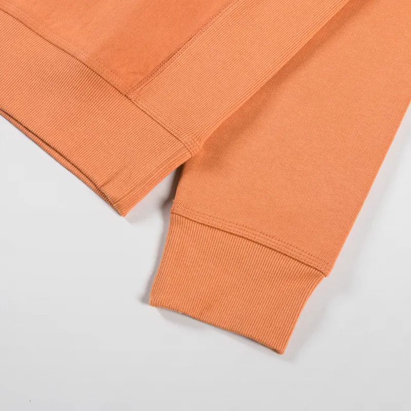 Carhartt WIP Half Zip American Script Sweat Redhaven-6