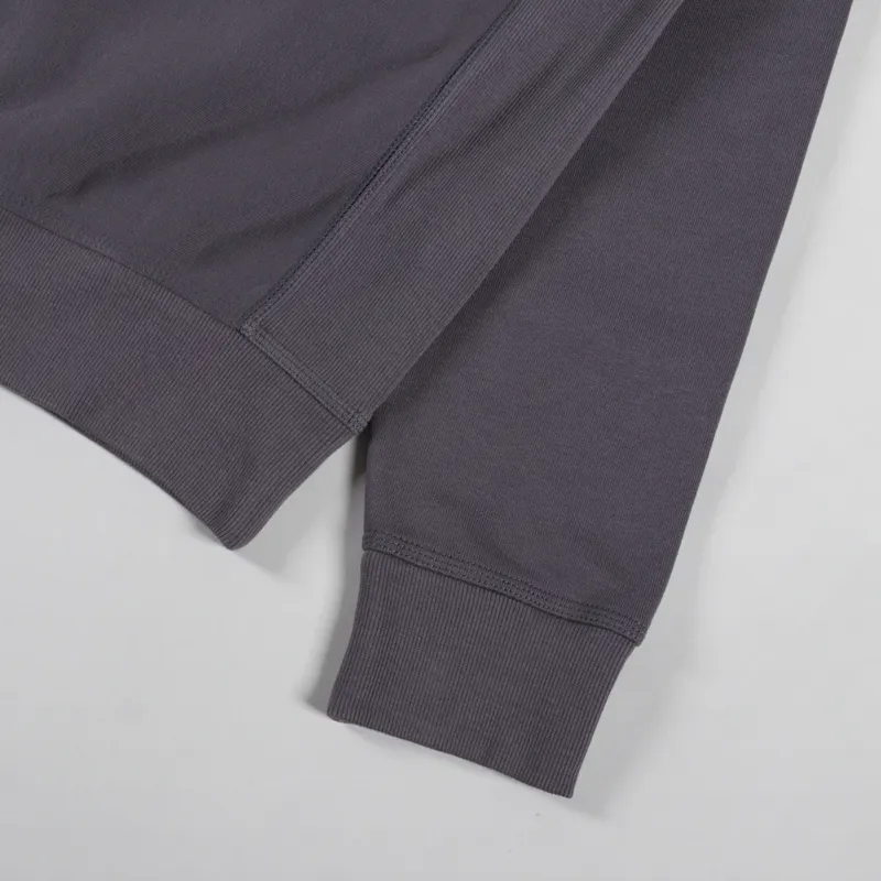 Carhartt WIP Half Zip American Script Sweat Porphyry-6