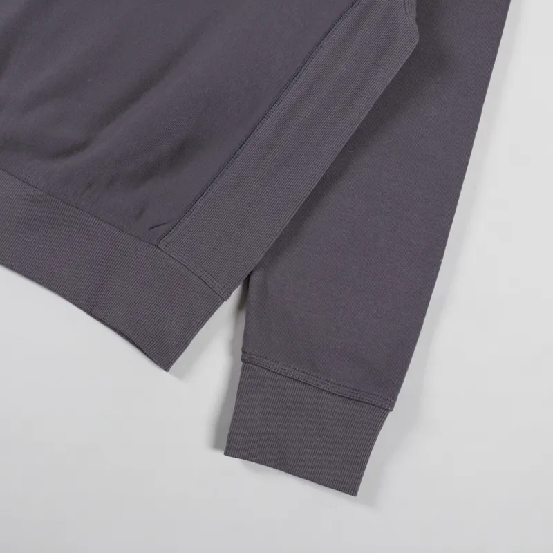 Carhartt WIP Half Zip American Script Sweat Porphyry-7