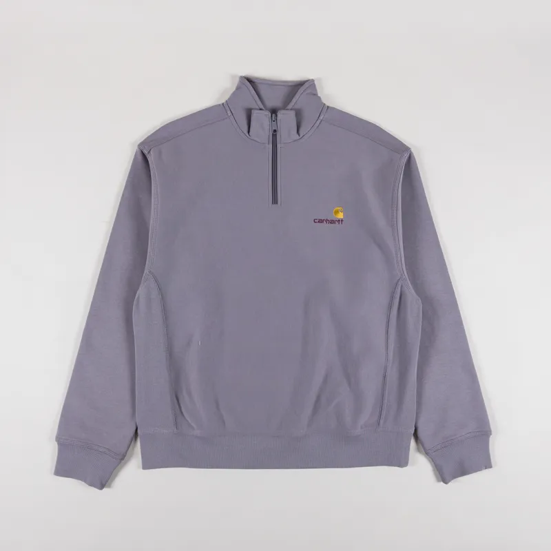 Carhartt WIP Half Zip American Script Sweat Yosemite