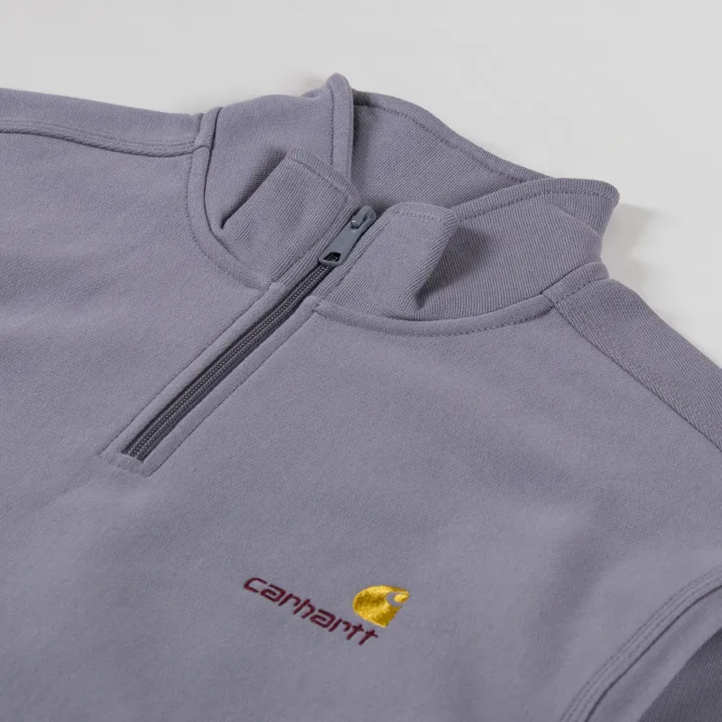 Carhartt WIP Half Zip American Script Sweat Yosemite-4