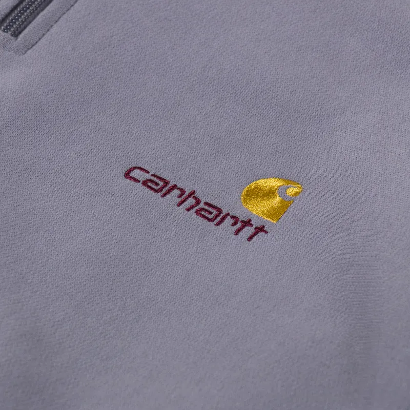 Carhartt WIP Half Zip American Script Sweat Yosemite-5