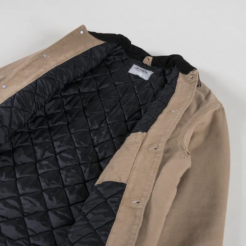 Carhartt WIP OG Chore Coat Peanut Black-4
