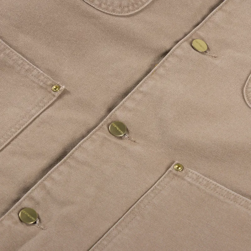 Carhartt WIP OG Chore Coat Peanut Black-8