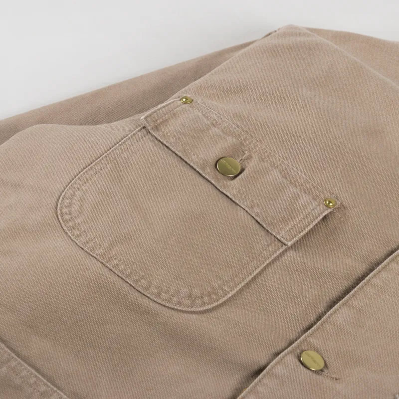 Carhartt WIP OG Chore Coat Peanut Black-9