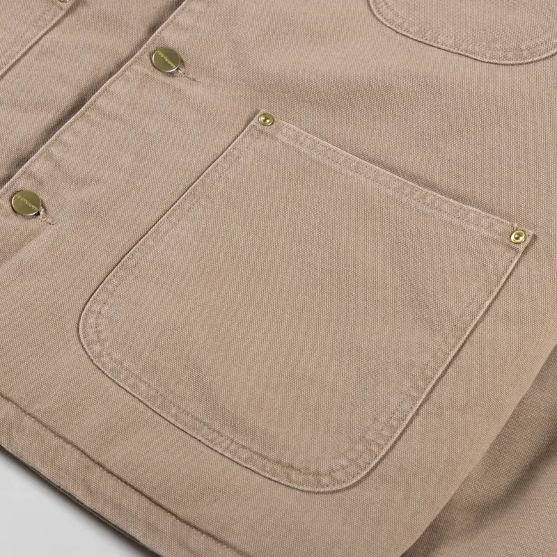 Carhartt WIP OG Chore Coat Peanut Black-10