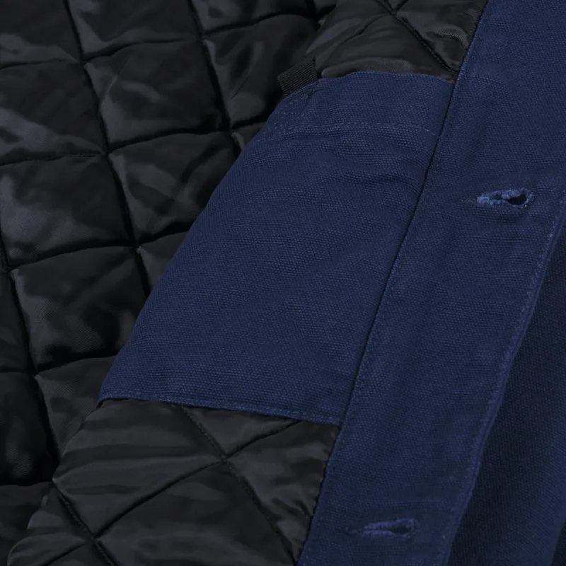 Carhartt WIP OG Chore Coat Air Force Blue Black-10