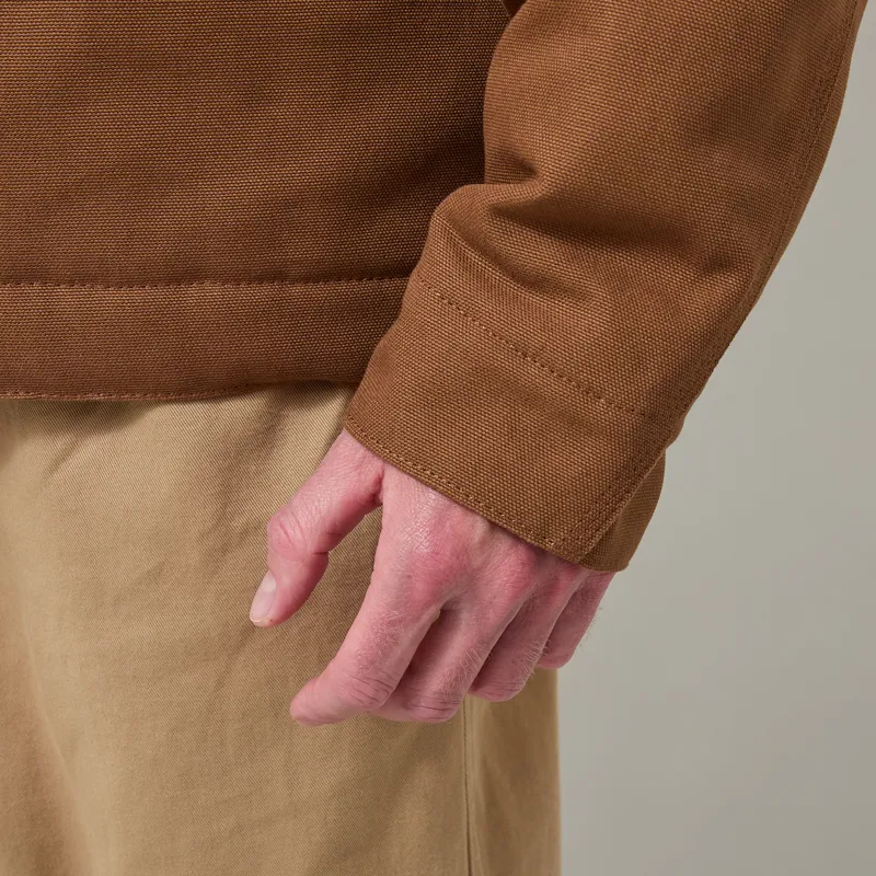 Carhartt WIP OG Detroit Jacket WIP H Brown Tobacco Rigid-7