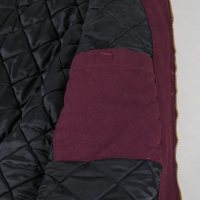 Carhartt WIP OG Detroit Jacket Malbec Black-9