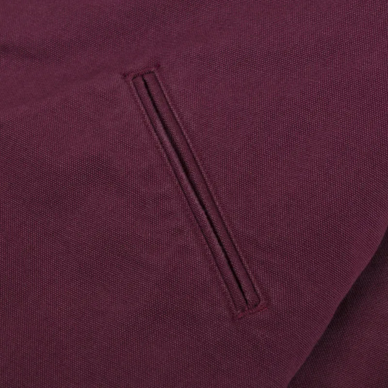 Carhartt WIP OG Detroit Jacket Malbec Black-8