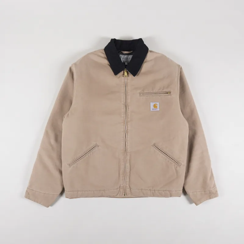Carhartt WIP OG Detroit Jacket Peanut Black