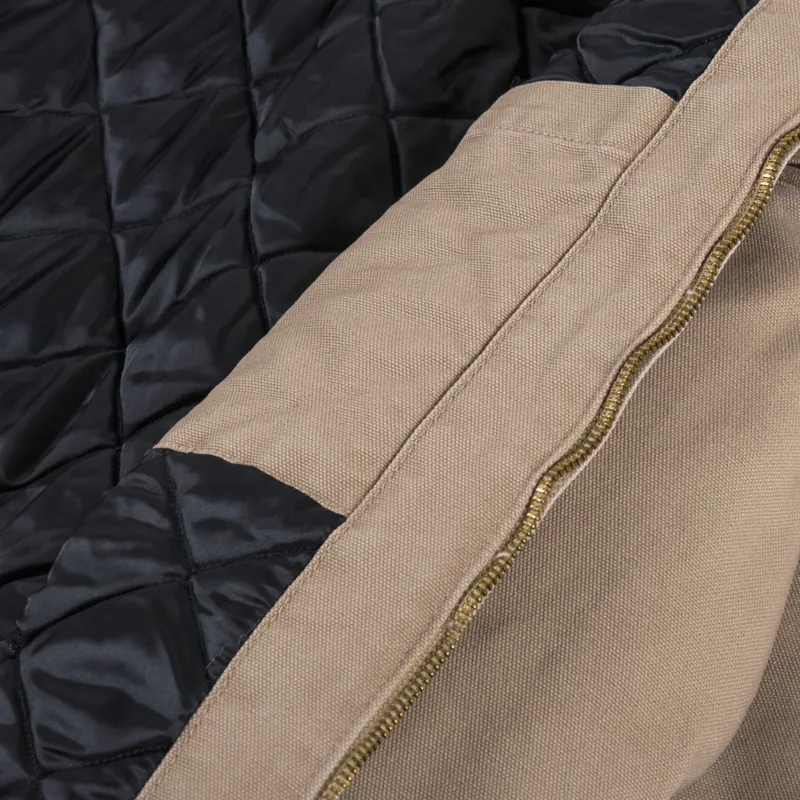 Carhartt WIP OG Detroit Jacket Peanut Black-9