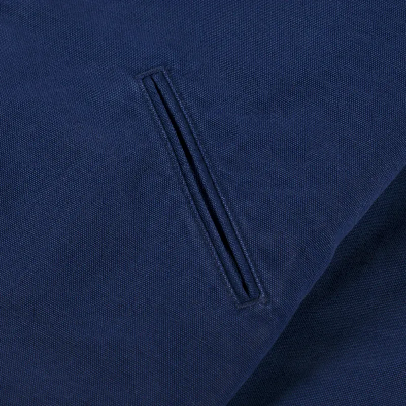 Carhartt WIP OG Detroit Jacket Air Force Blue Black-9