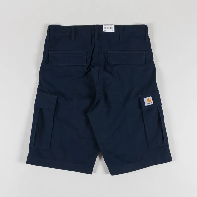 Carhartt WIP Regular Cargo Short Deep Night-1