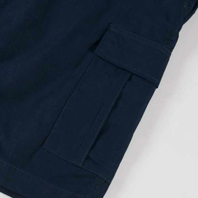 Carhartt WIP Regular Cargo Short Deep Night-4