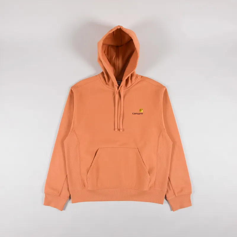 Carhartt WIP Hooded American Script Sweat Redhaven