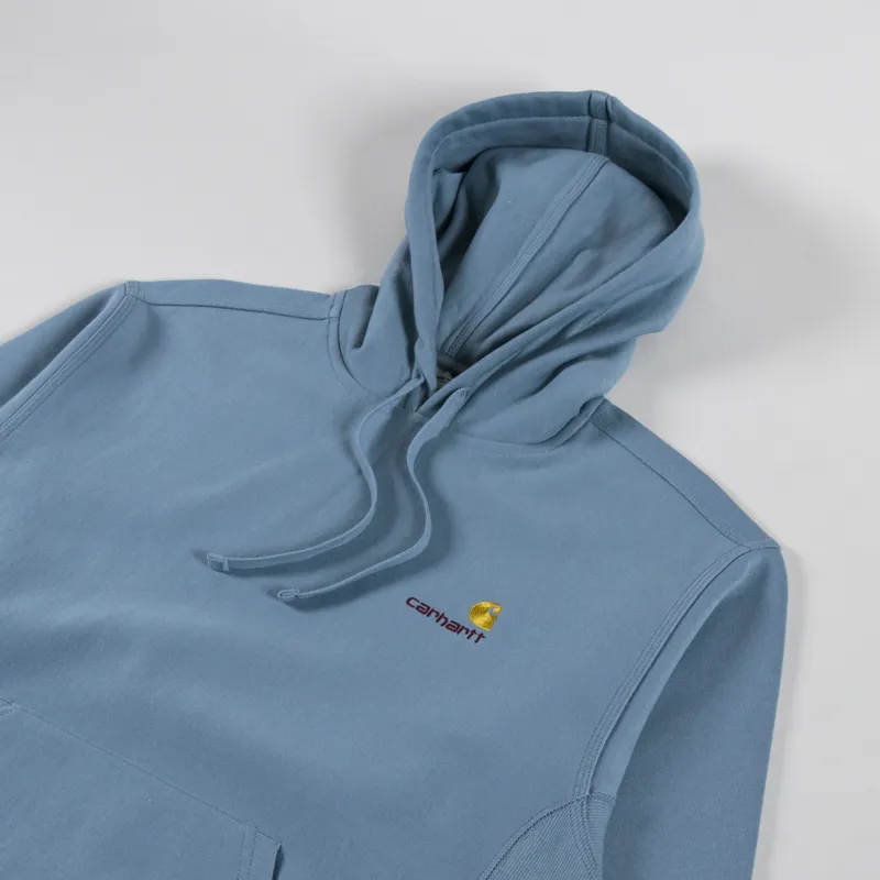 Carhartt WIP Hooded American Script Sweat Citadel-2