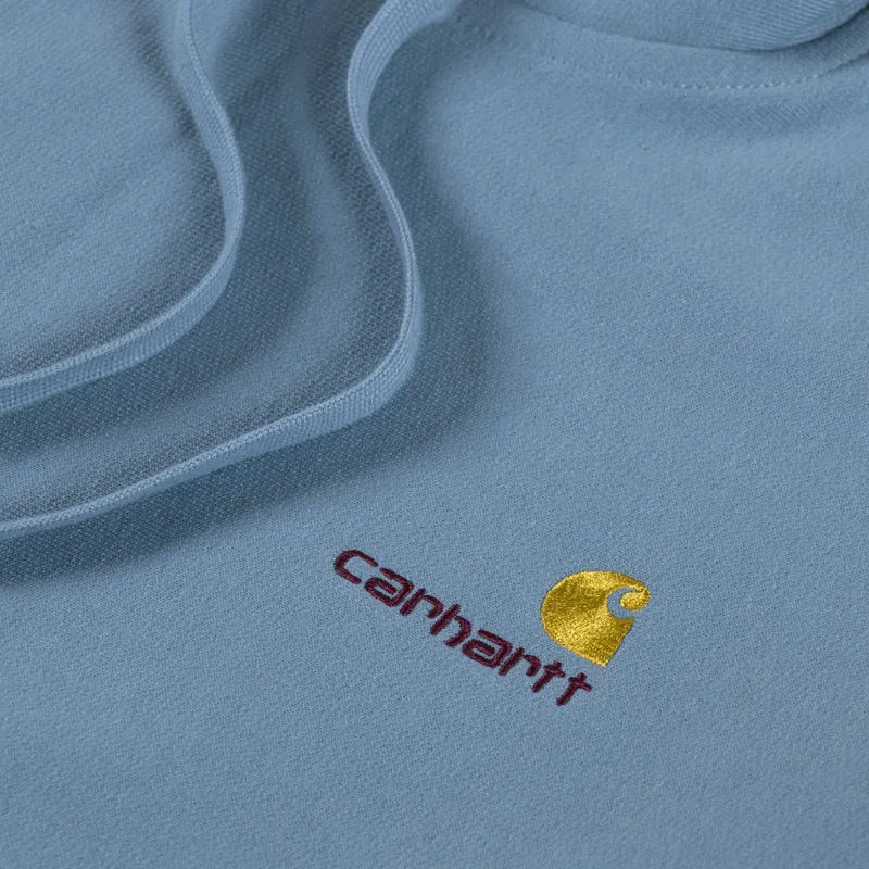Carhartt WIP Hooded American Script Sweat Citadel-4
