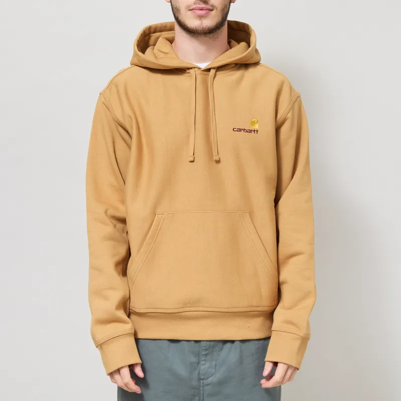 Carhartt WIP Hooded American Script Sweat WIP Dusty H