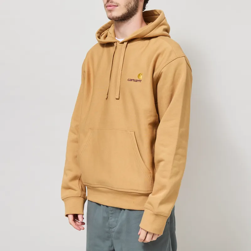 Carhartt WIP Hooded American Script Sweat WIP Dusty H-1