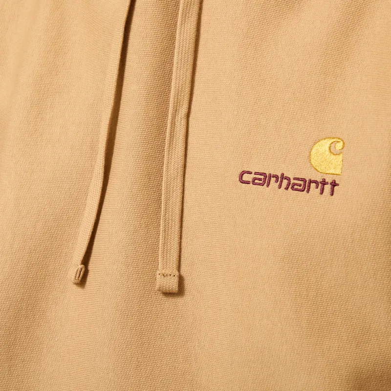 Carhartt WIP Hooded American Script Sweat WIP Dusty H-5