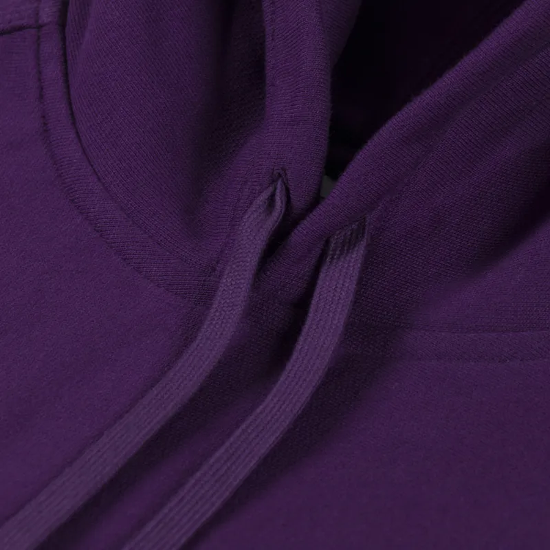 Carhartt WIP Hooded American Script Sweat Huckleberry-5