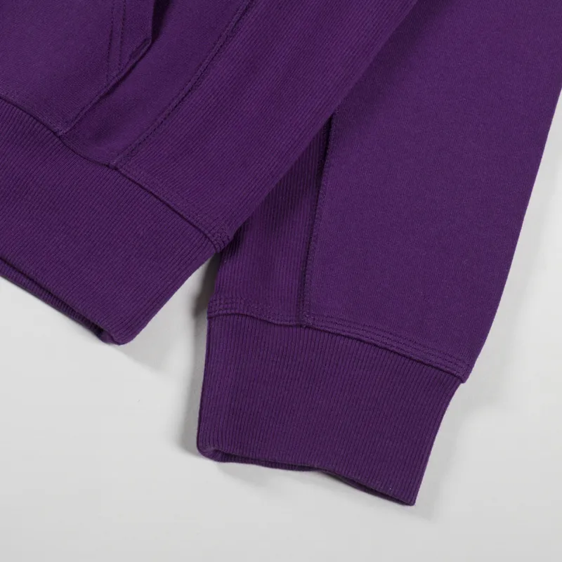 Carhartt WIP Hooded American Script Sweat Huckleberry-7