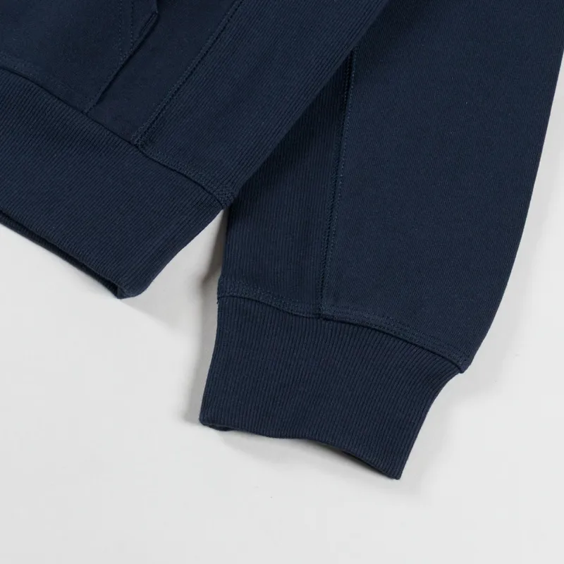 Carhartt WIP Hooded American Script Sweat Deep Night-8