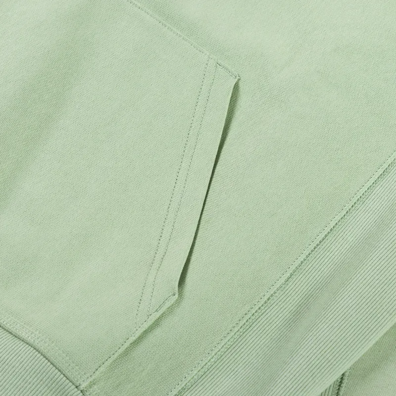 Carhartt WIP Hooded American Script Sweat Pale Olive-5