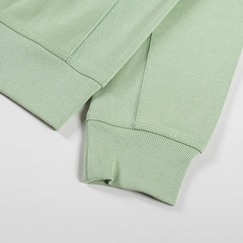 Carhartt WIP Hooded American Script Sweat Pale Olive-7