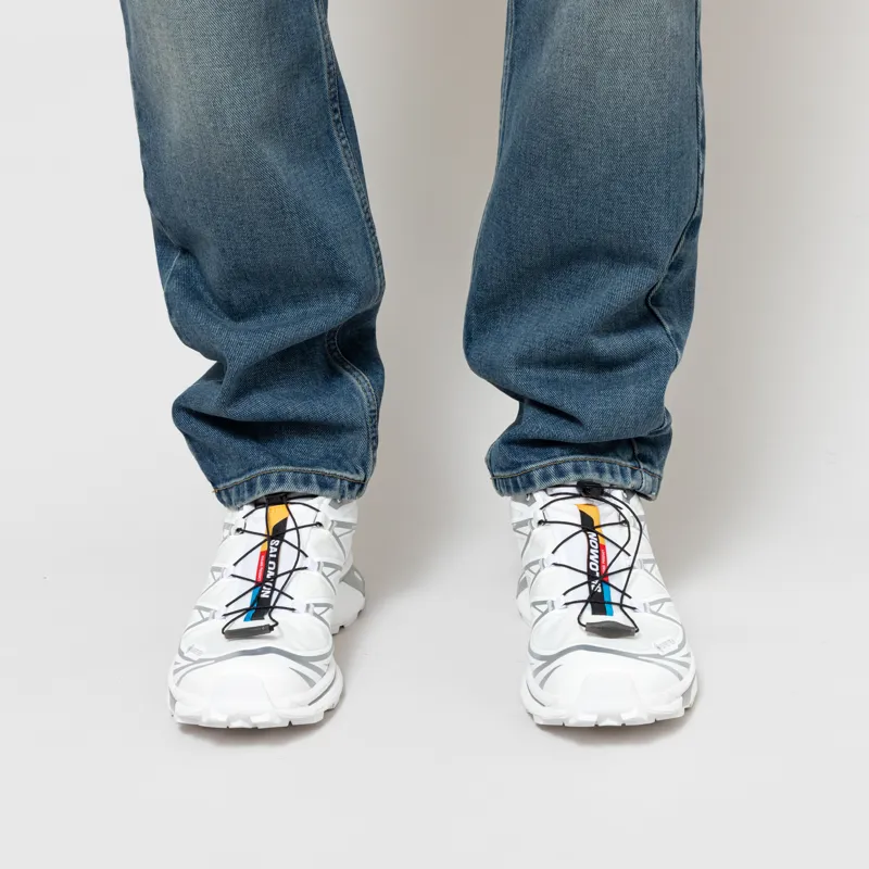 Carhartt WIP Newel Pant Blue Dark Used Wash Maitland Denim-5