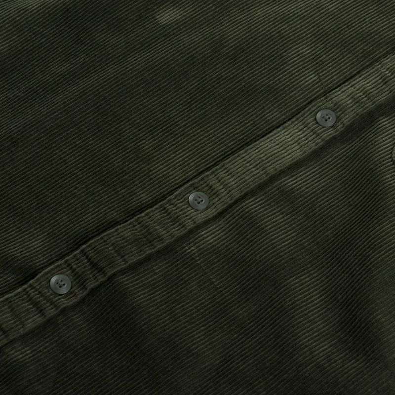 Carhartt WIP Long Sleeve Flint Shirt Office Green-6