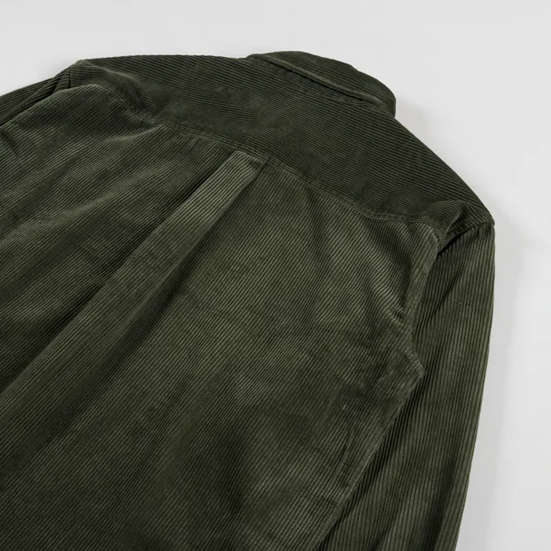 Carhartt WIP Long Sleeve Flint Shirt Office Green-3