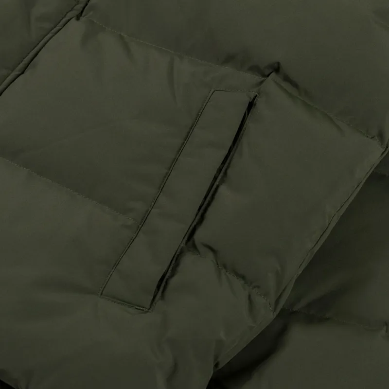 Carhartt WIP Danville Down Jacket Office Green White-8