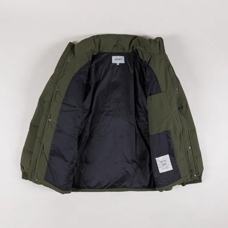 Carhartt WIP Danville Down Jacket Office Green White-1